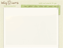 Tablet Screenshot of kellyoharrisphotography.com